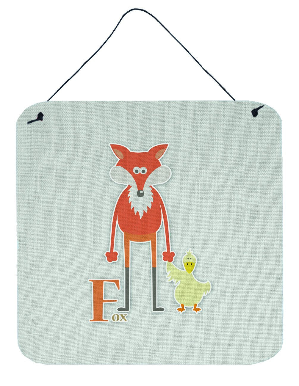 Alphabet F for Fox Wall or Door Hanging Prints BB5731DS66