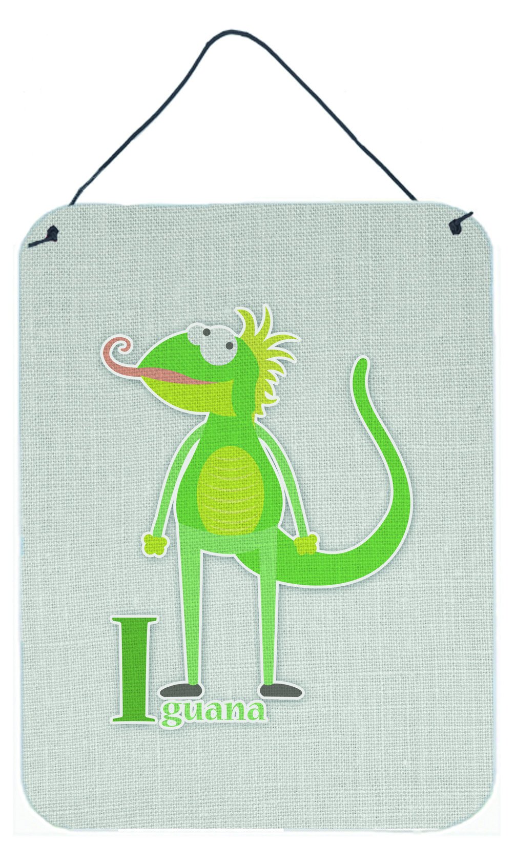 Alphabet I for Iguana Wall or Door Hanging Prints BB5734DS1216