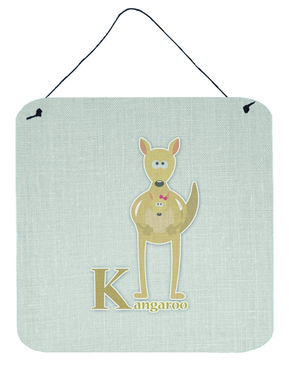 Alphabet K for Kangaroo Wall or Door Hanging Prints BB5736DS66