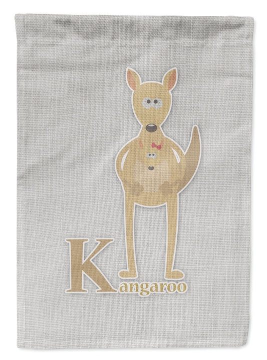 Alphabet K for Kangaroo Garden Flag - Outdoor Decorative Yard Flag BB5736GF