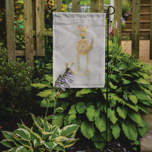 Alphabet K for Kangaroo Garden Flag - Outdoor Decorative Yard Flag BB5736GF
