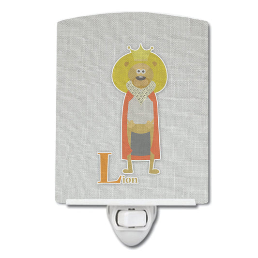 Alphabet L for Lion Ceramic Night Light BB5737CNL