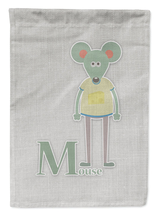Alphabet M for Mouse Garden Flag - Outdoor Decorative Yard Flag BB5738GF