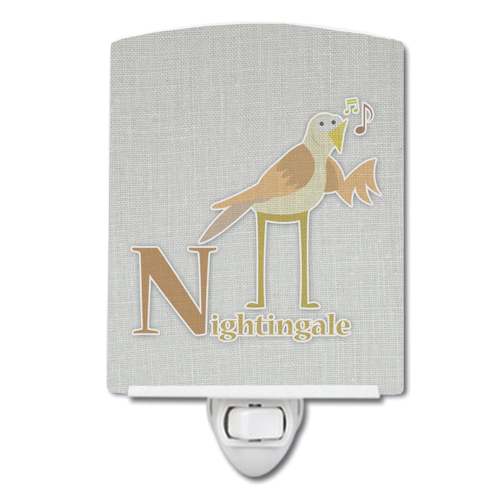 Alphabet N for Nightingale Ceramic Night Light BB5739CNL