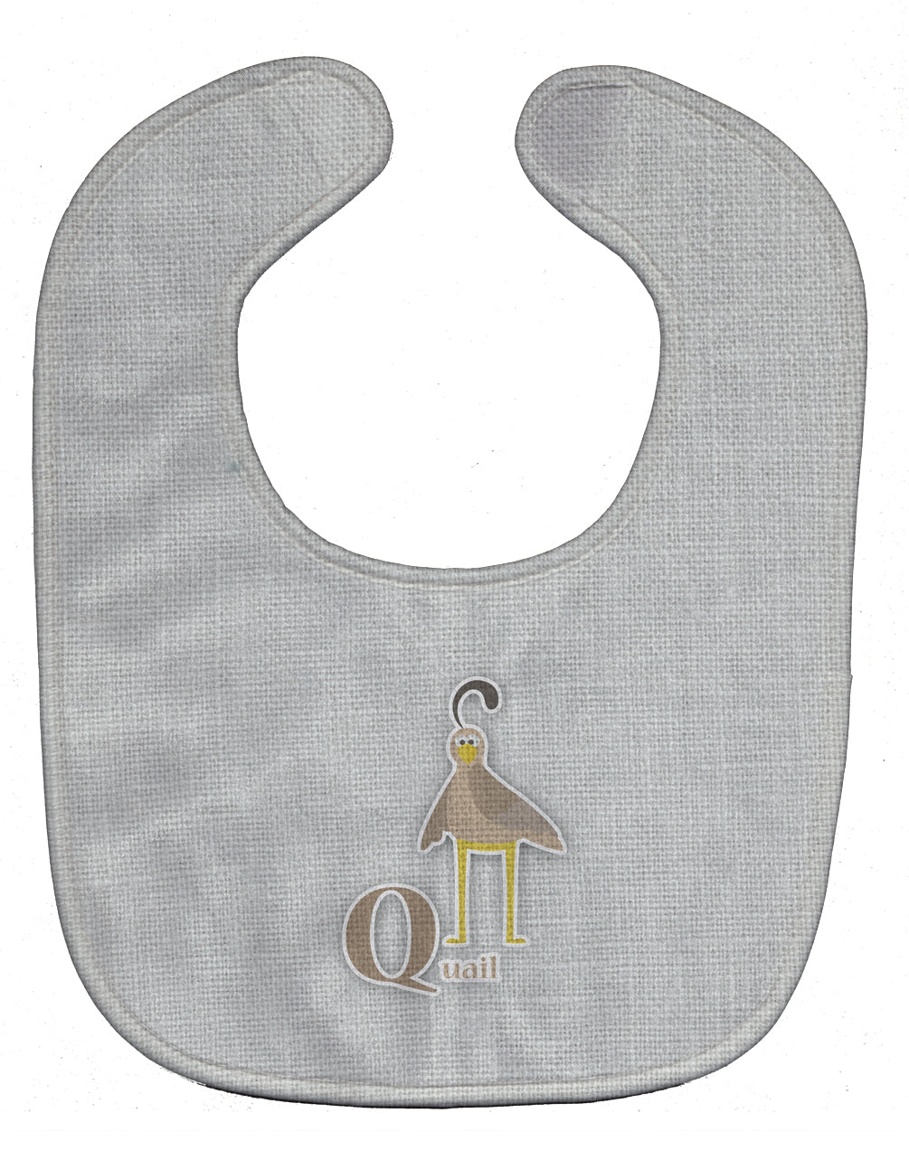 Alphabet Q for Quail Baby Bib BB5742BIB