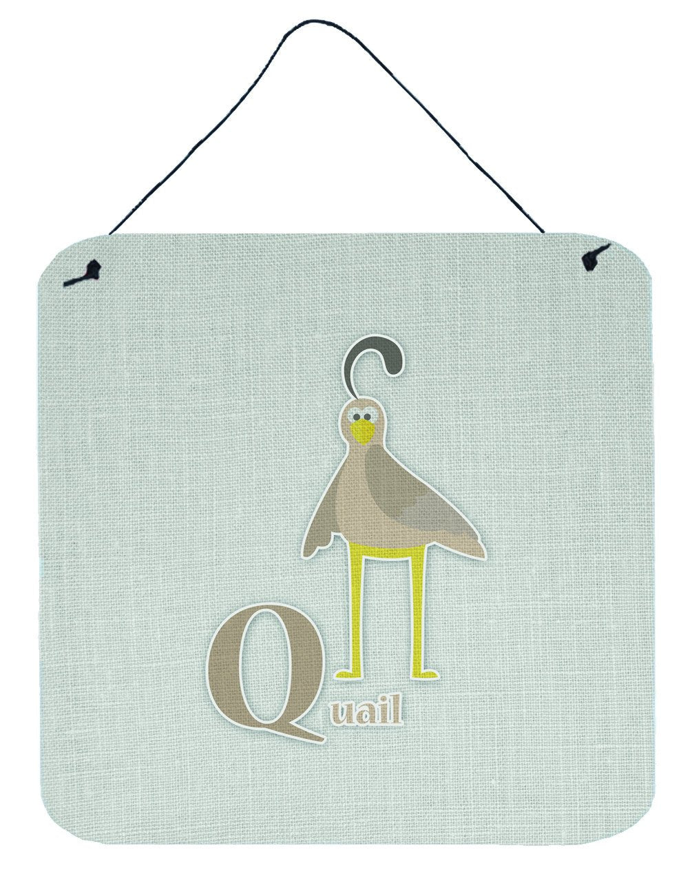 Alphabet Q for Quail Wall or Door Hanging Prints BB5742DS66