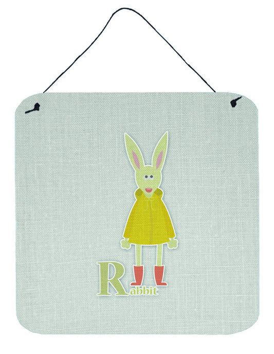 Alphabet R for Rabbit Wall or Door Hanging Prints BB5743DS66