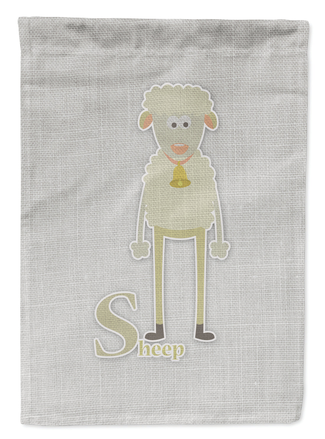 Alphabet S for Sheep Garden Flag - Outdoor Decorative Yard Flag BB5744GF