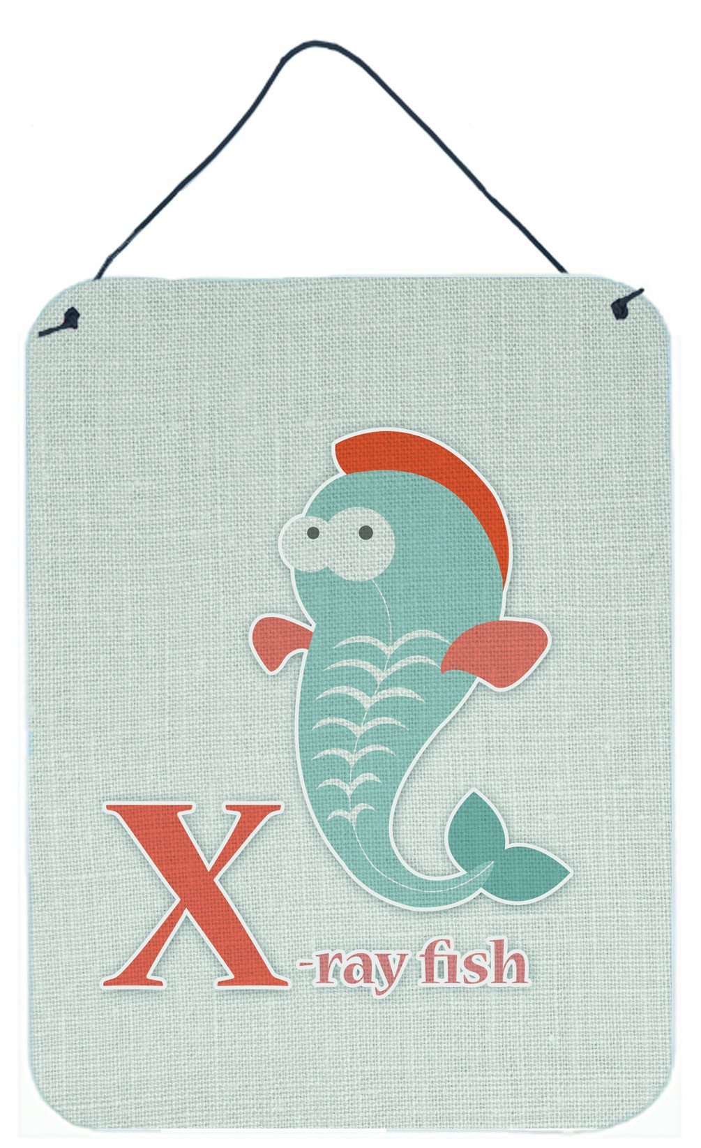 Alphabet X for Xray Fish Wall or Door Hanging Prints BB5749DS1216
