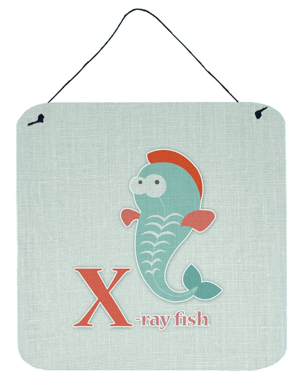 Alphabet X for Xray Fish Wall or Door Hanging Prints BB5749DS66