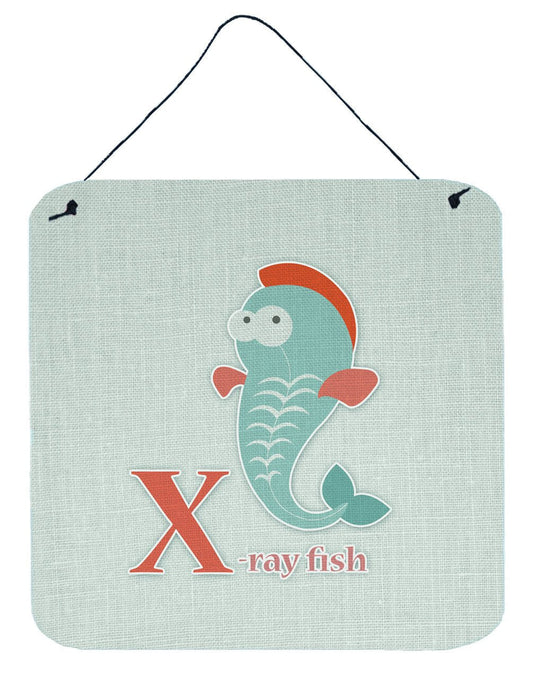 Alphabet X for Xray Fish Wall or Door Hanging Prints BB5749DS66