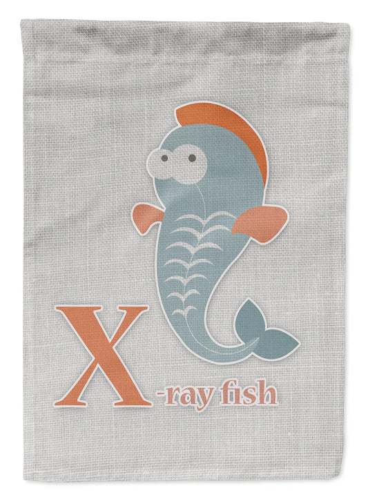 Alphabet X for Xray Fish Garden Flag - Outdoor Decorative Yard Flag BB5749GF