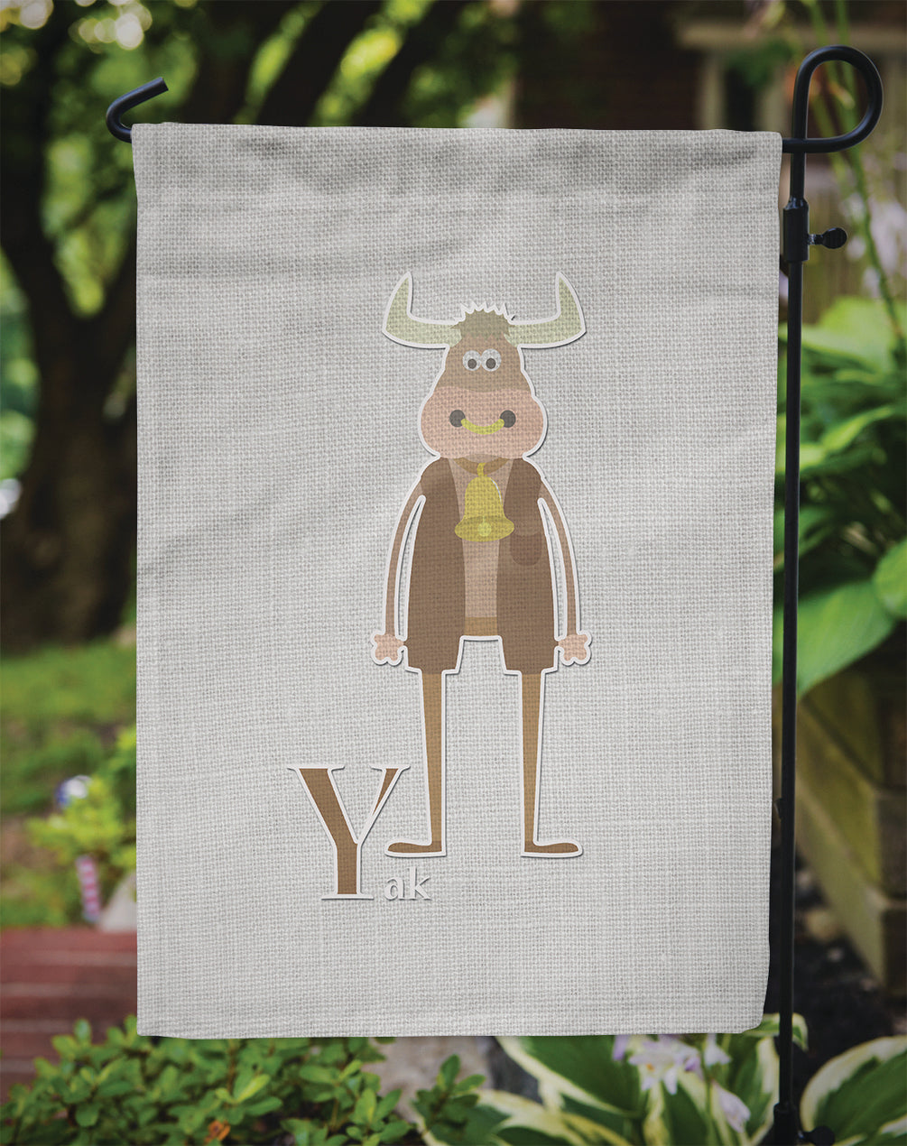 Alphabet Y for Yak Garden Flag - Outdoor Decorative Yard Flag BB5750GF