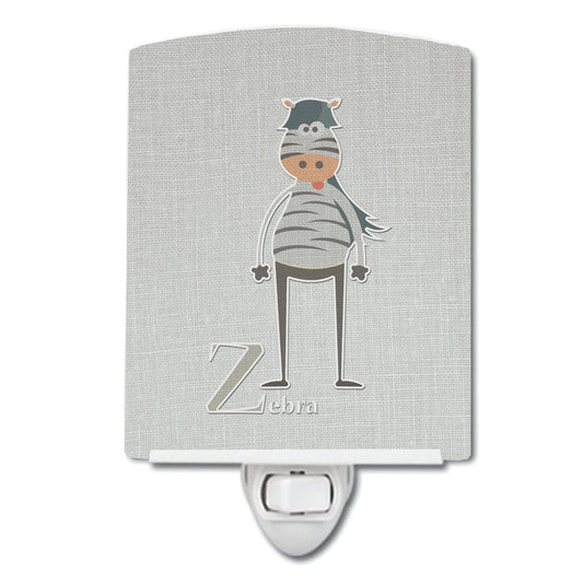 Alphabet Z for Zebra Ceramic Night Light BB5751CNL