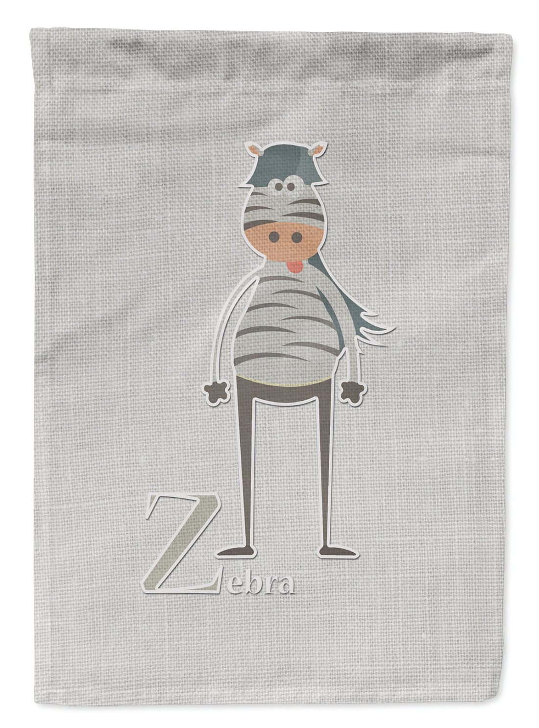 Alphabet Z for Zebra Garden Flag - Outdoor Decorative Yard Flag BB5751GF