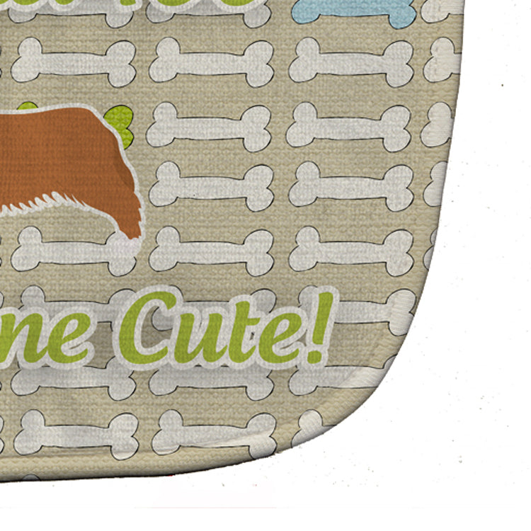 Australian Shepherd Dog Dog Gone Cute Baby Bib BB6538BIB