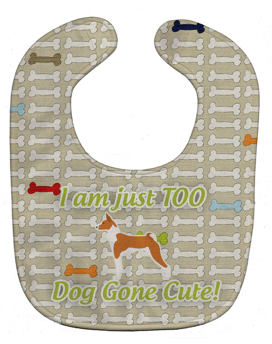 Basenji Dog Gone Cute Baby Bib BB6579BIB
