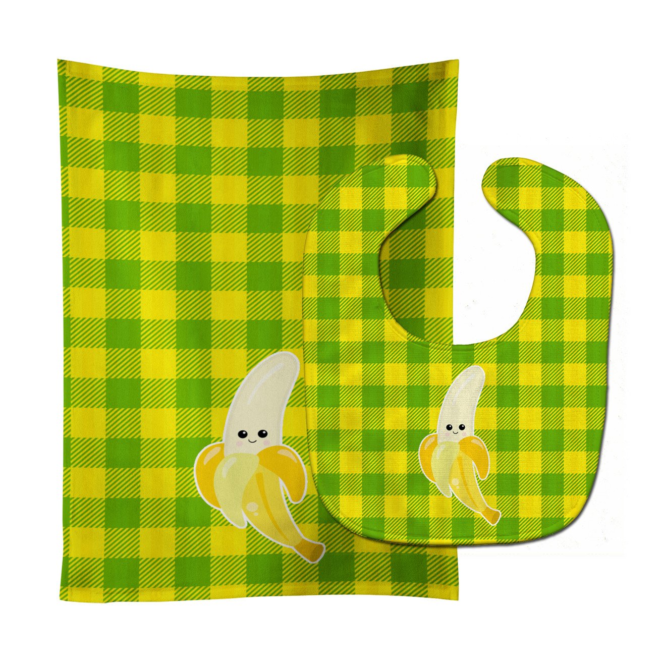 Banana Face Baby Bib & Burp Cloth BB6993STBU
