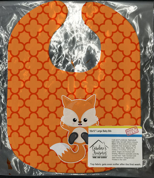 Baby Fox Quatrafoil Baby Bib BB7085BIB