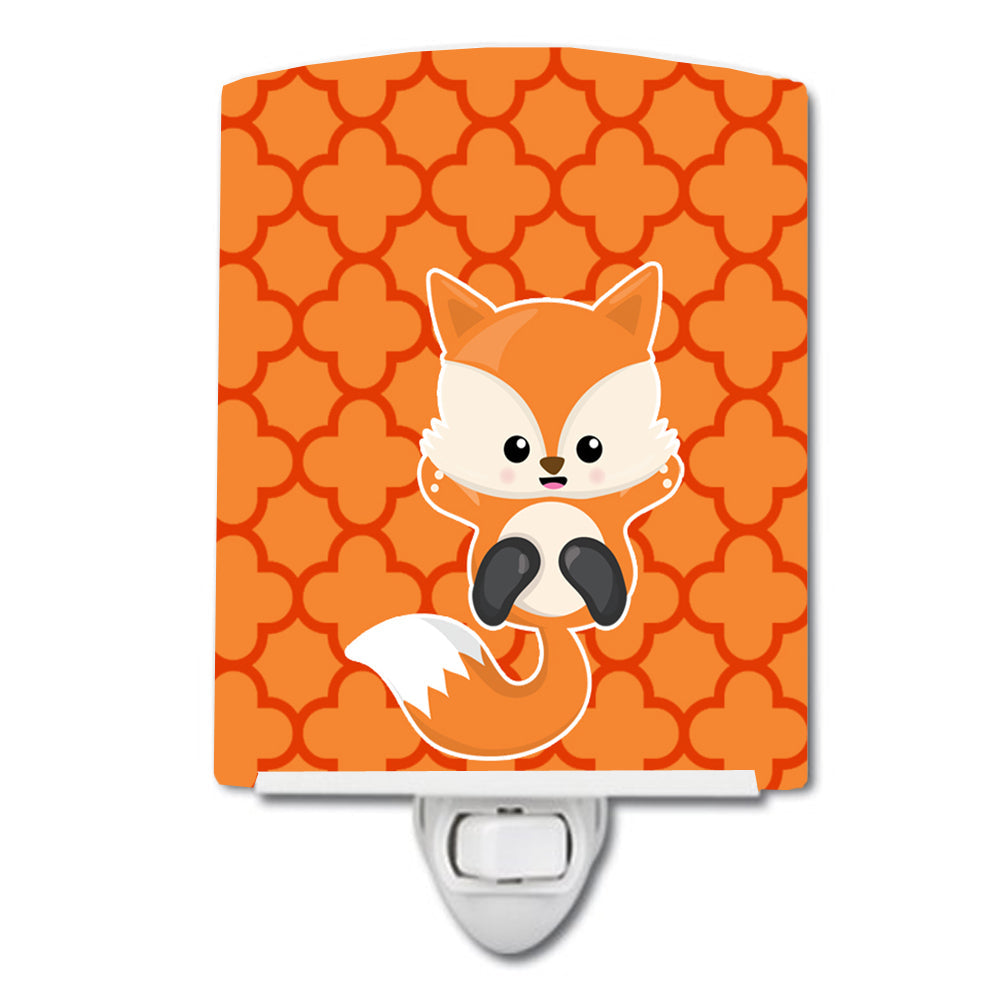 Baby Fox Quatrafoil Ceramic Night Light BB7085CNL