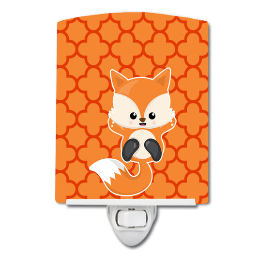 Baby Fox Quatrafoil Ceramic Night Light BB7085CNL
