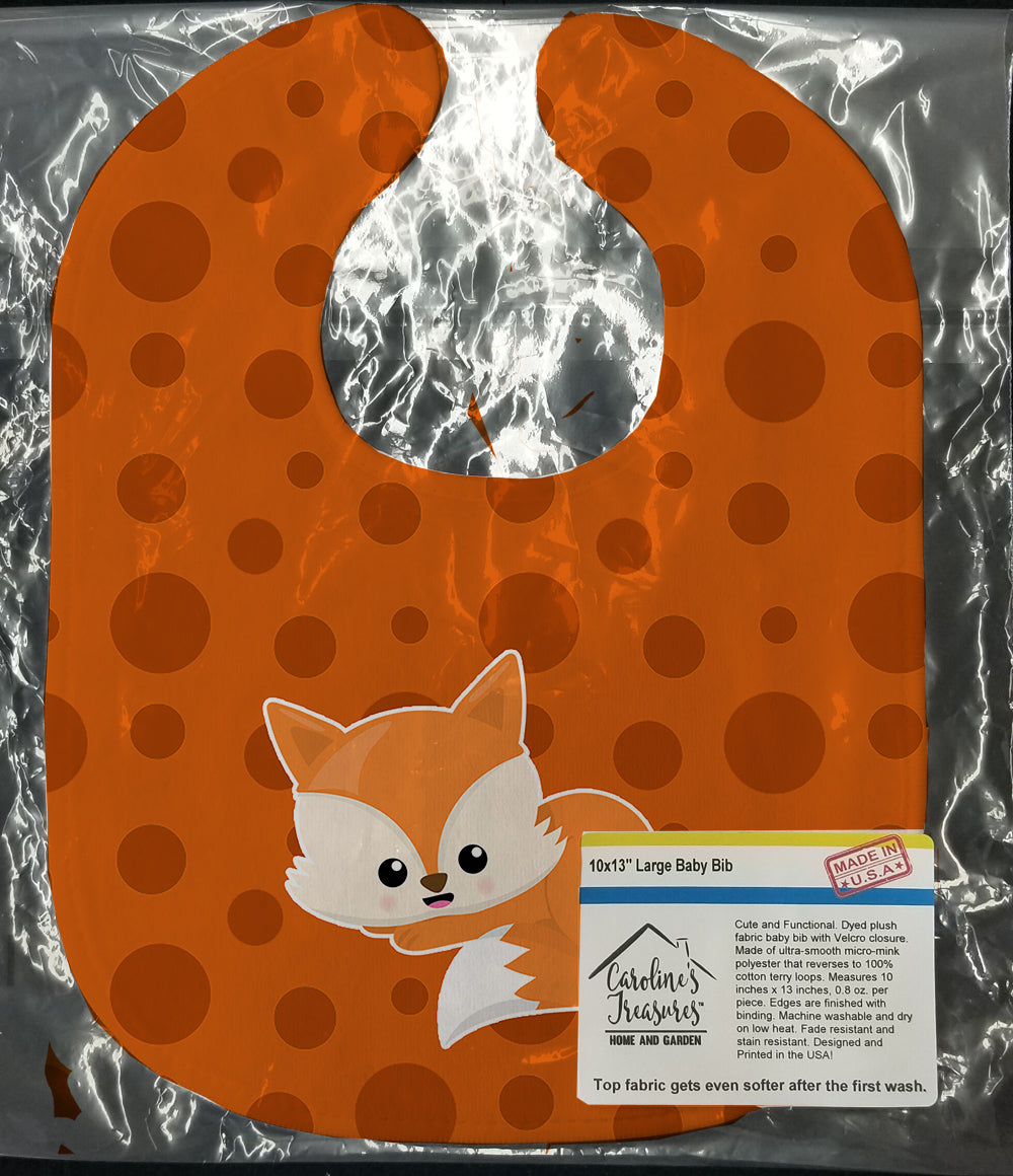 Baby Fox Polkadot Baby Bib BB7086BIB