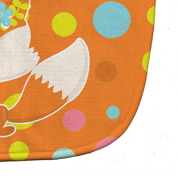 Baby Fox Flowerchild Polkadots Baby Bib BB7091BIB