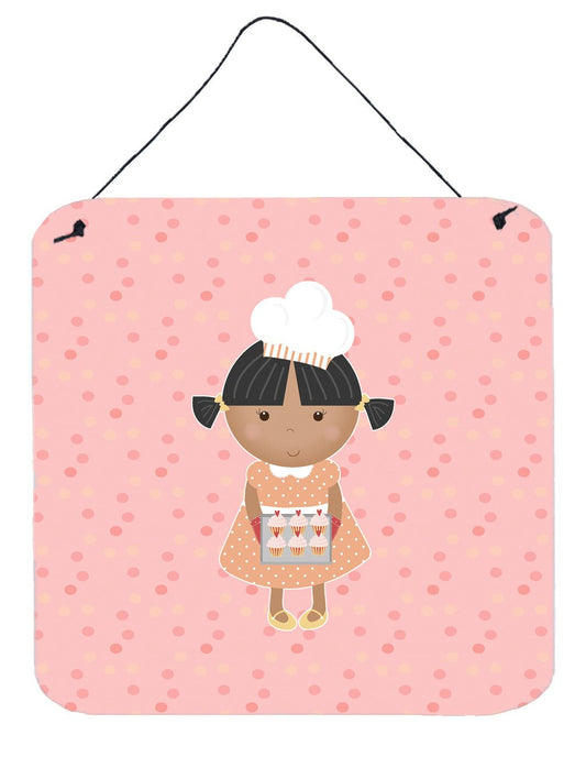 Baker African American on Pink Wall or Door Hanging Prints BB7278DS66