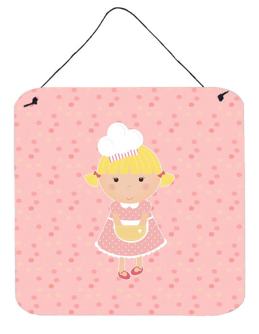 Baker Blonde on Pink Wall or Door Hanging Prints BB7279DS66