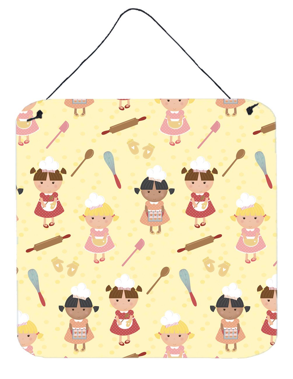 Bakers Delight on Yellow Wall or Door Hanging Prints BB7313DS66