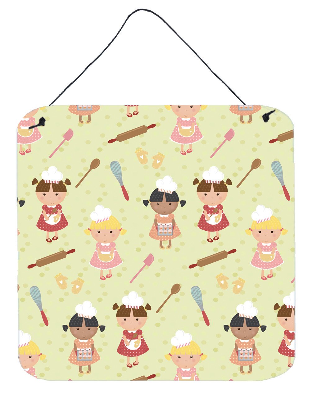 Bakers Delight on Green Wall or Door Hanging Prints BB7314DS66