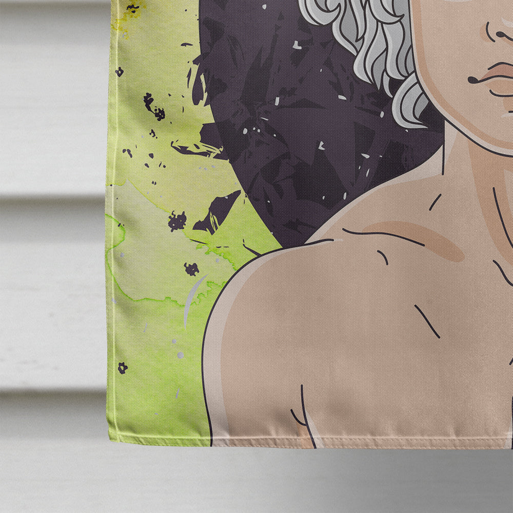 Aquarius Zodiac Sign Flag Canvas House Size BB7315CHF