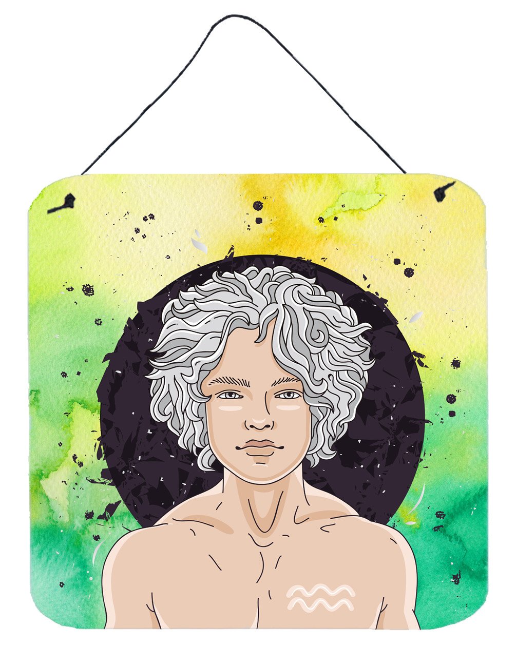 Aquarius Zodiac Sign Wall or Door Hanging Prints BB7315DS66
