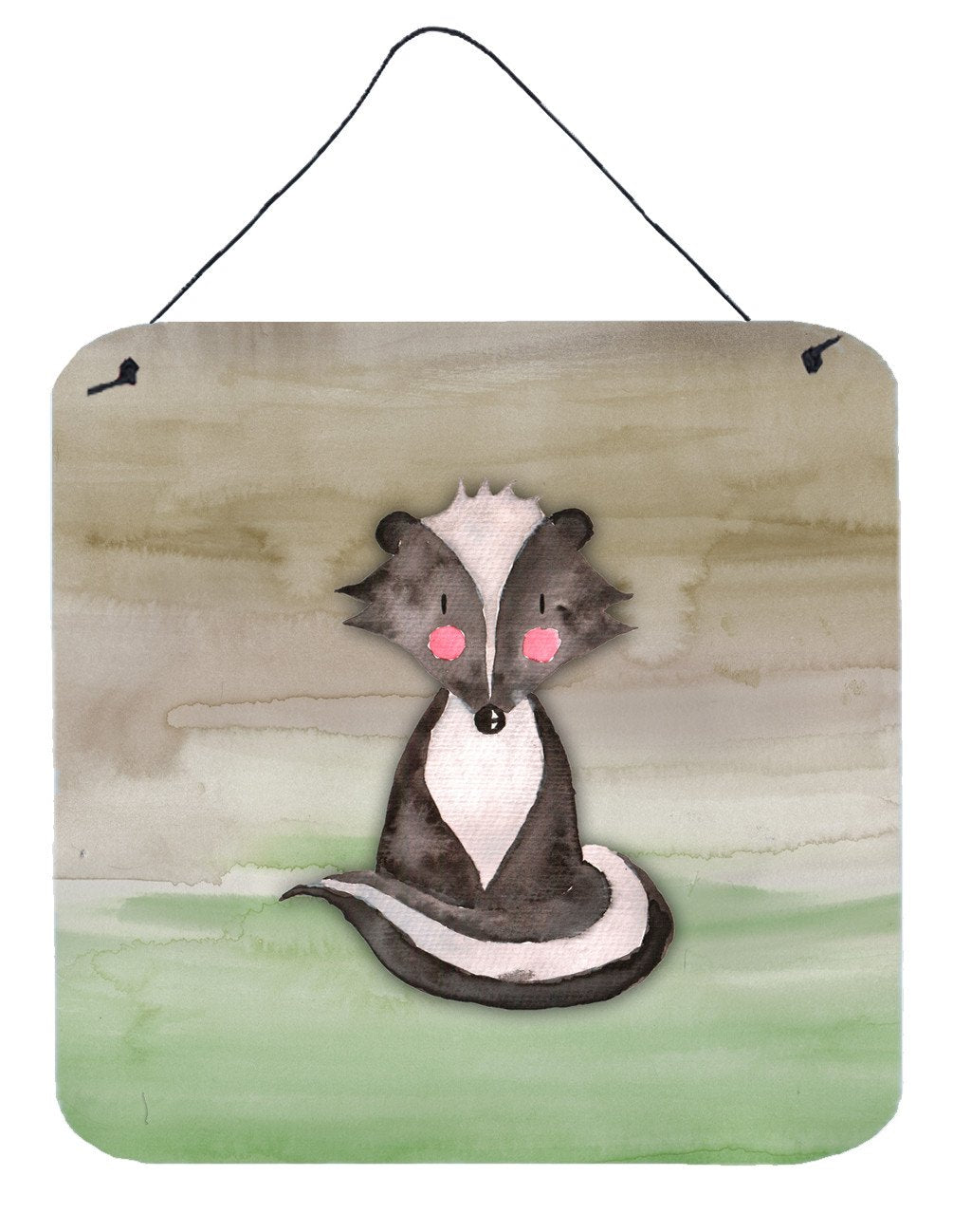 Badger Watercolor Wall or Door Hanging Prints BB7440DS66