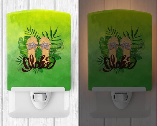 Aloha Flip Flops Ceramic Night Light BB7449CNL