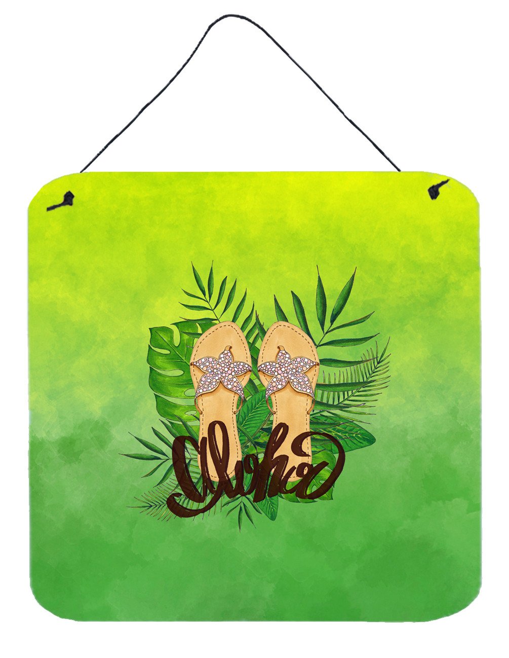 Aloha Flip Flops Wall or Door Hanging Prints BB7449DS66