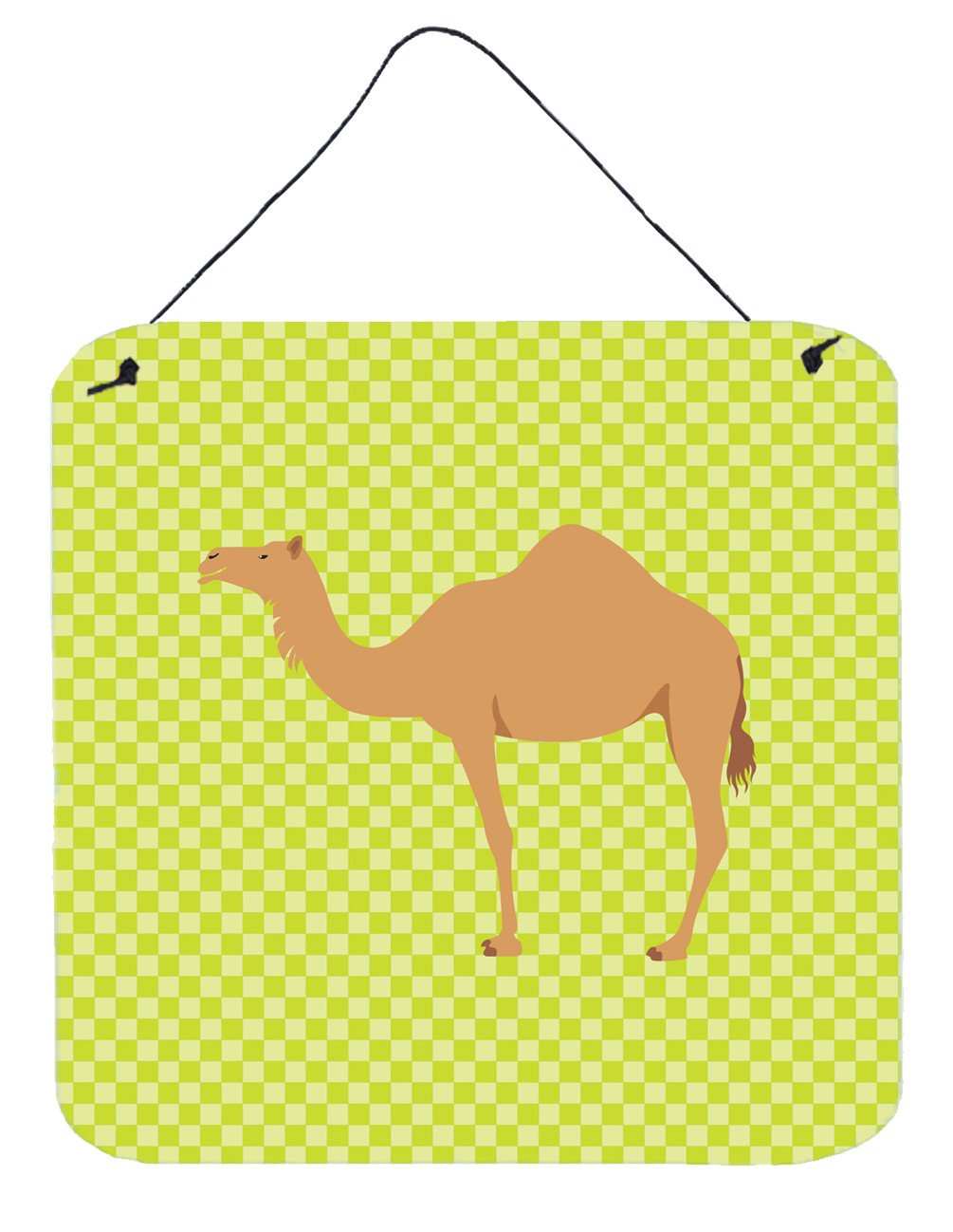 Arabian Camel Dromedary Green Wall or Door Hanging Prints BB7643DS66