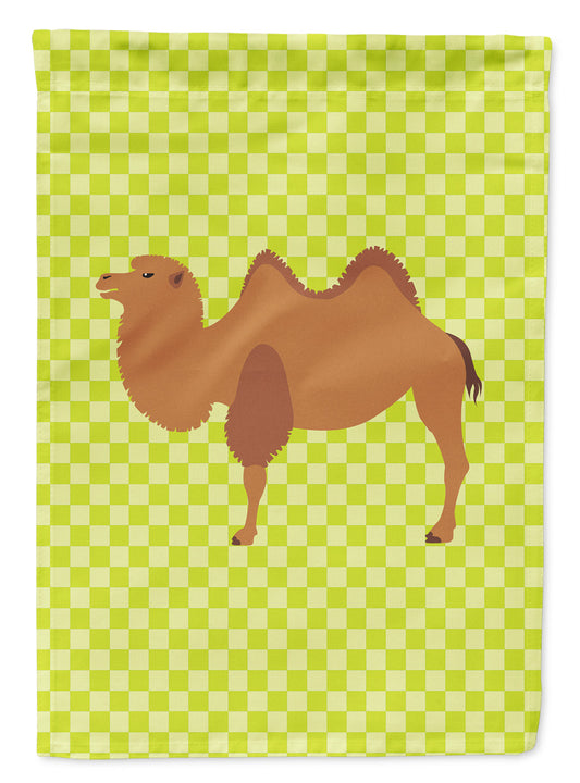 Bactrian Camel Green Garden Flag - Outdoor Decorative Yard Flag