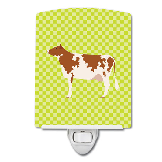 Ayrshire Cow Green Ceramic Night Light BB7653CNL