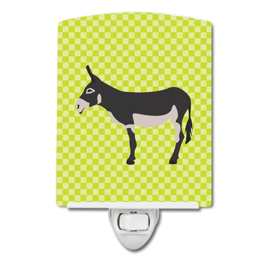 American Mammoth Jack Donkey Green Ceramic Night Light BB7670CNL