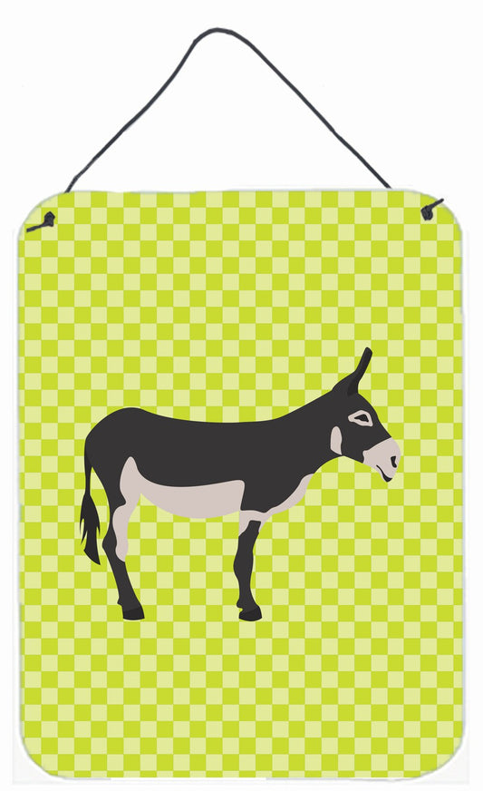 American Mammoth Jack Donkey Green Wall or Door Hanging Prints BB7670DS1216