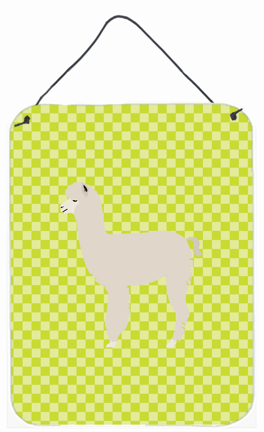 Alpaca Green Wall or Door Hanging Prints BB7745DS1216