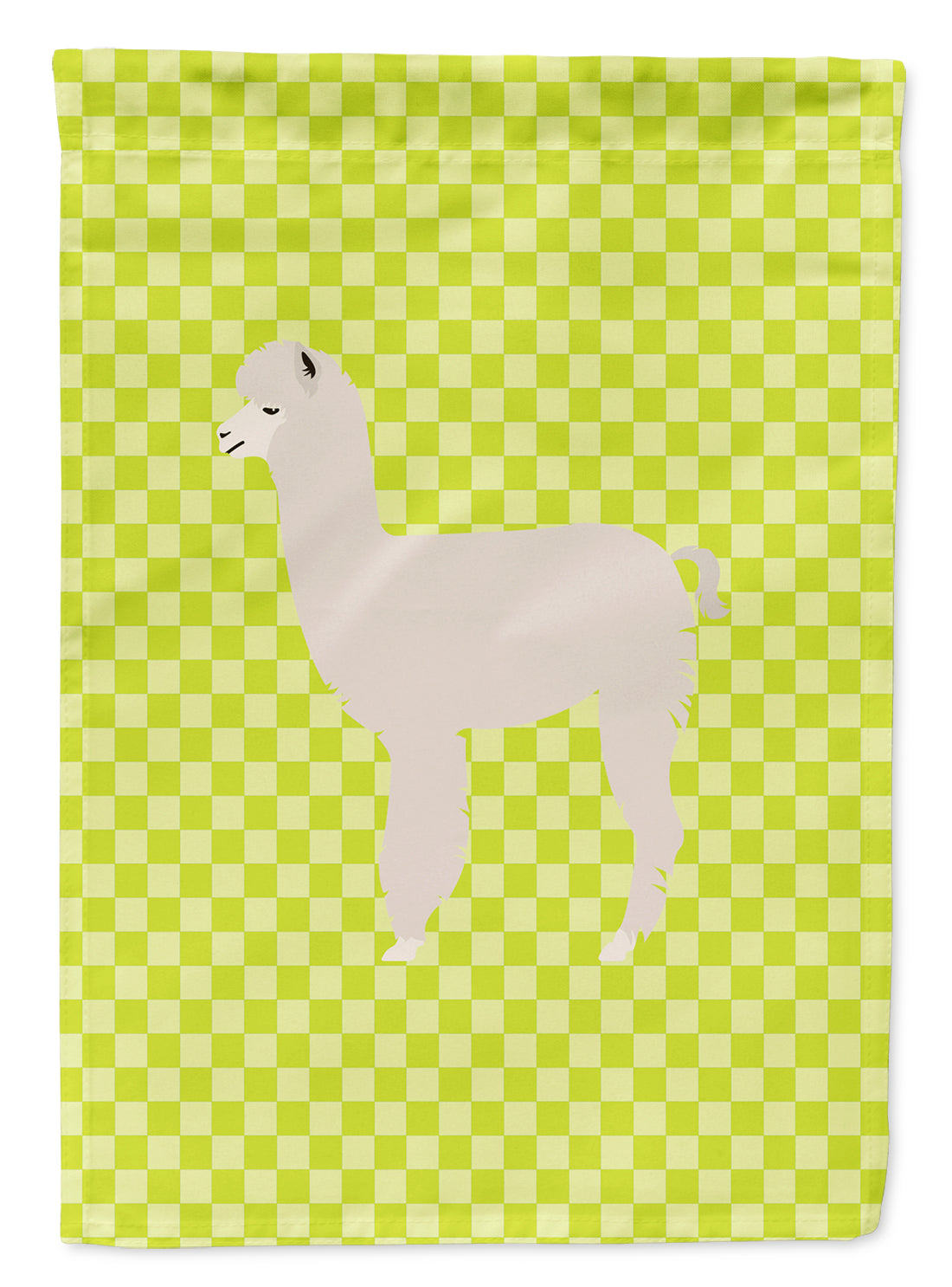 Alpaca Green Garden Flag - Outdoor Decorative Yard Flag