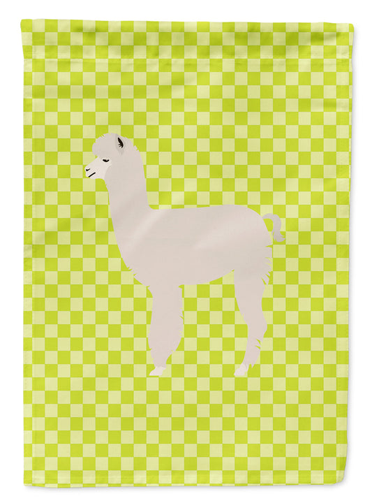 Alpaca Green Garden Flag - Outdoor Decorative Yard Flag
