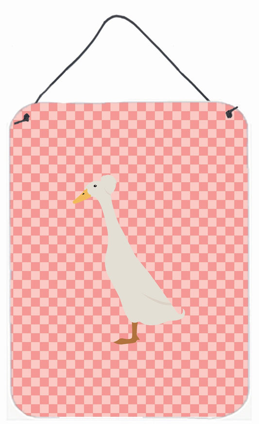Bali Duck Pink Check Wall or Door Hanging Prints BB7859DS1216