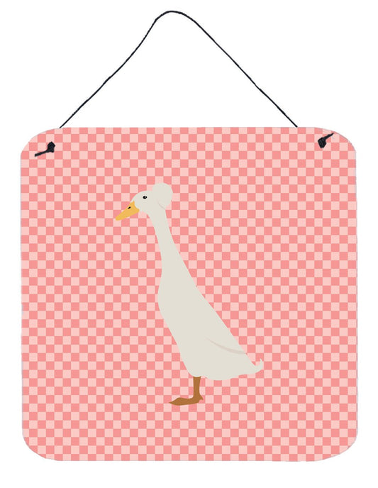 Bali Duck Pink Check Wall or Door Hanging Prints BB7859DS66