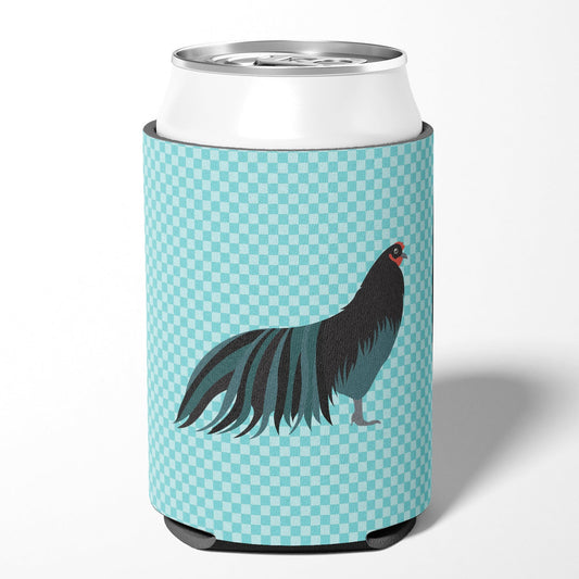 Sumatra Chicken Blue Check Can or Bottle Hugger BB8007CC