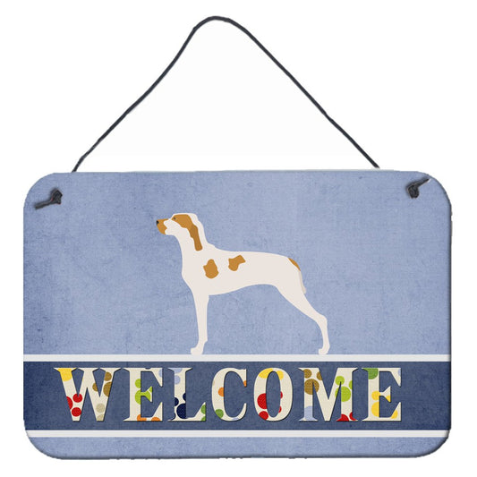 Ariege Pointer Welcome Wall or Door Hanging Prints BB8272DS812