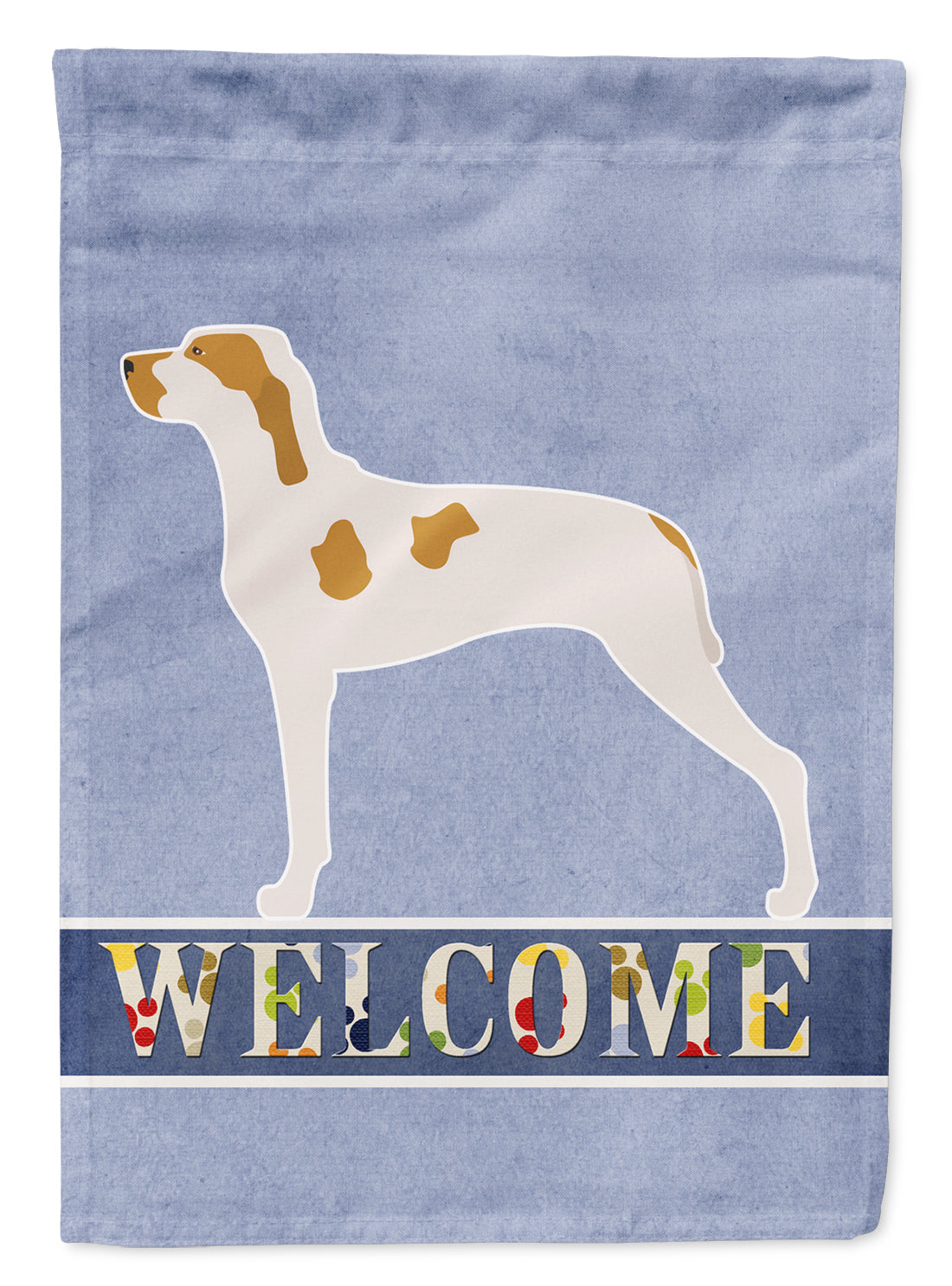 Ariege Pointer Welcome Garden Flag - Outdoor Decorative Yard Flag BB8272GF