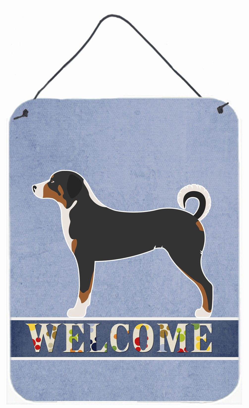 Appenzeller Sennenhund Welcome Wall or Door Hanging Prints BB8288DS1216